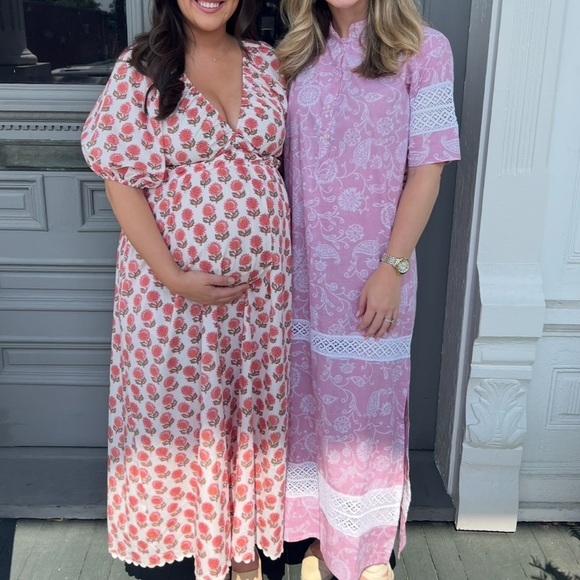 Elegant Pink Maxi Dress - Picture 2 of 2